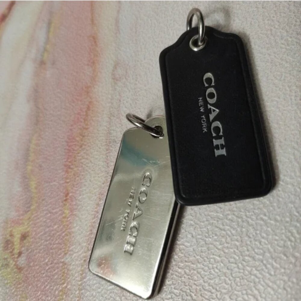 Coach Swagger Carryall In Pebble Leather Black with Silver Style No.34408 - Picture 11 of 15